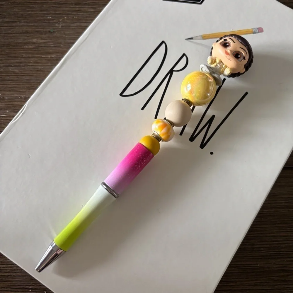 Disney Doorables: Star Wars: Princess Leia handmade beaded pen